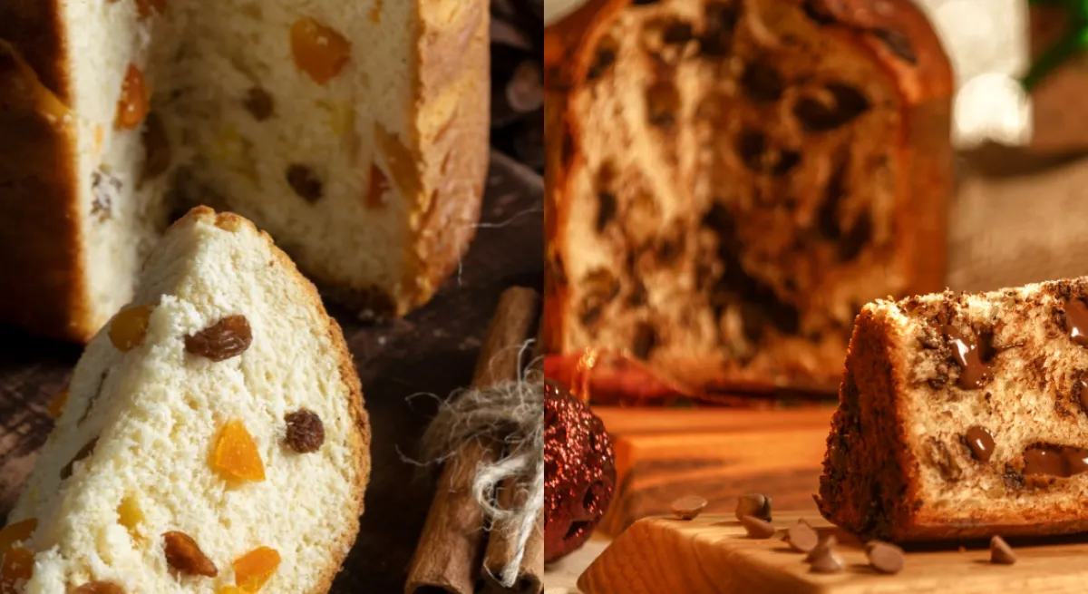 Panetone e chocotone concentram açúcar e gordura, mas o consumo ocasional, típico do Natal, não compromete a saúde, segundo nutricionistas.