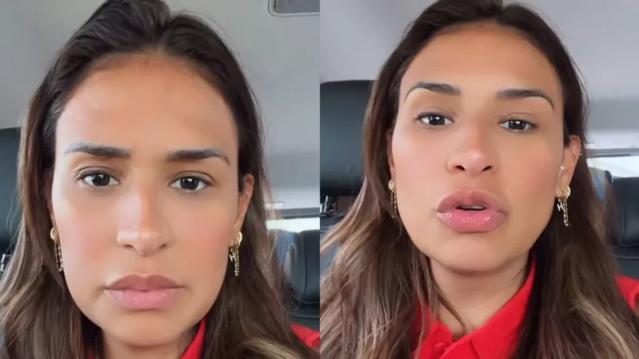 Segundo a artista, a notícia chegou logo após o desembarque em São Paulo