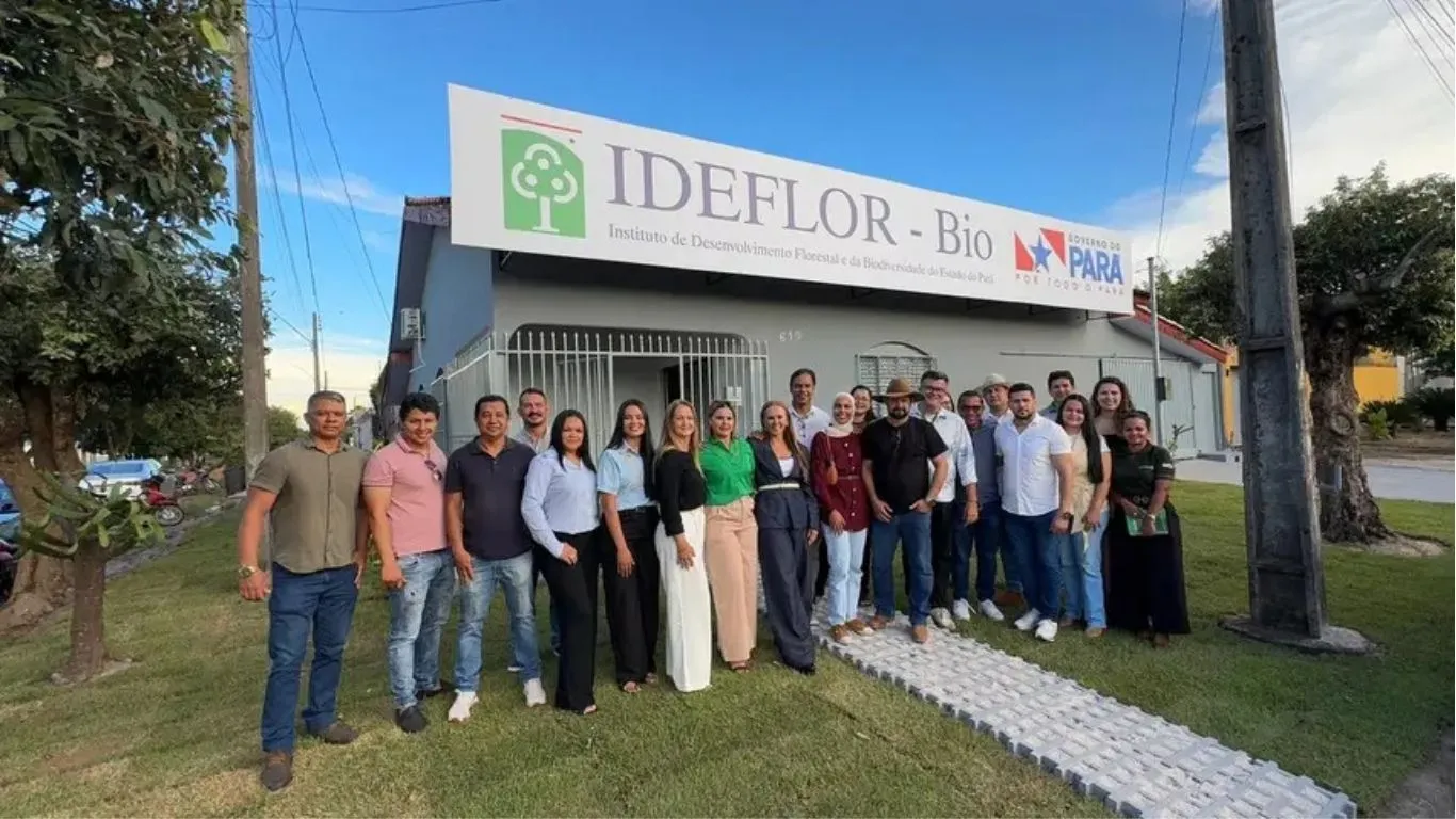 A nova sede institucional conta com infraestrutura completa para atendimento ao público e suporte às equipes de campo, incluindo salas técnicas, recepção e refeitório.