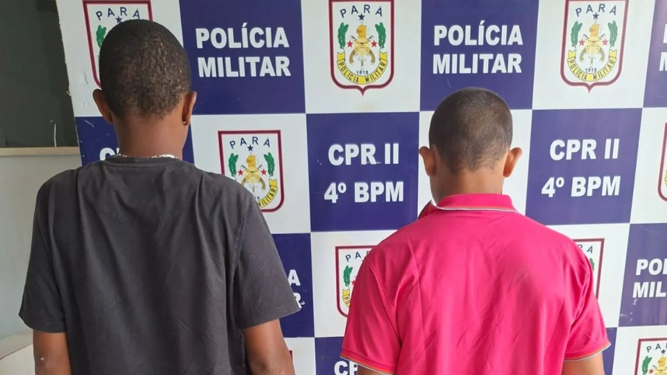 Uma operação conjunta entre as guarnições do 4º Batalhão de Polícia Militar resultou, na manhã deste sábado (21), na apreensão de dois adolescentes no Residencial Magalhães