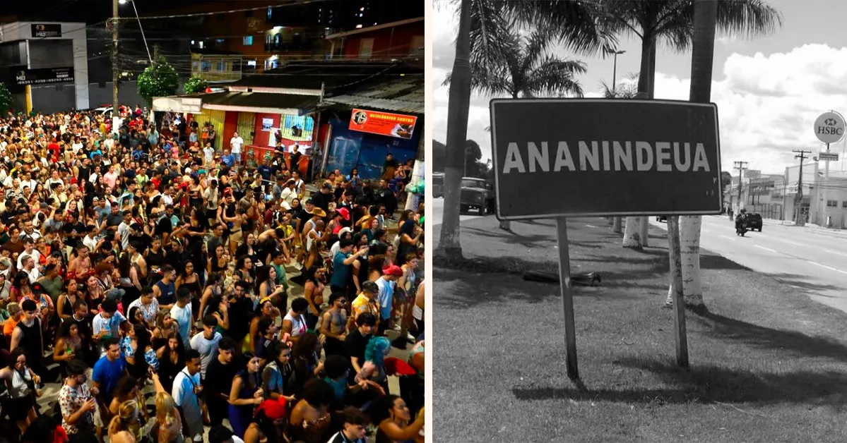 De um lado a festa na capital, do outro, feriado passa como se não existisse na segunda maior cidade da RMB