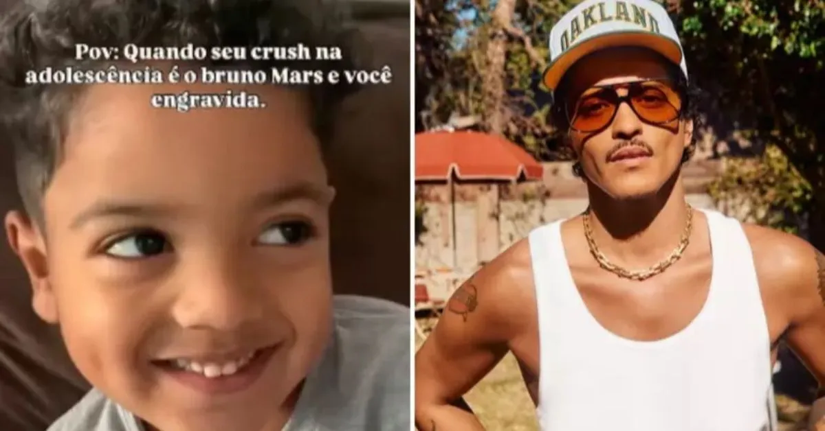 Após o comentário de Bruno Mars, diversos fã-clubes do artista entraram em ação. Eles criaram montagens que comparavam fotos de Noah com imagens da infância do cantor.