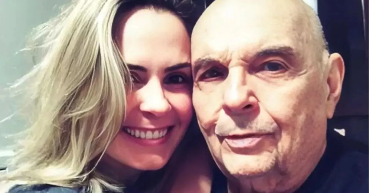 O pai de Ana Paula morreu neste domingo (19) aos 96 anos