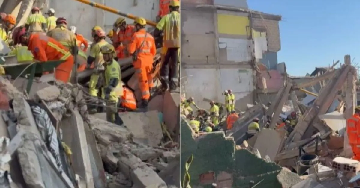 Defesa Civil, Corpo de Bombeiros, Guarda Civil Municipal e o Samu, estão no local.