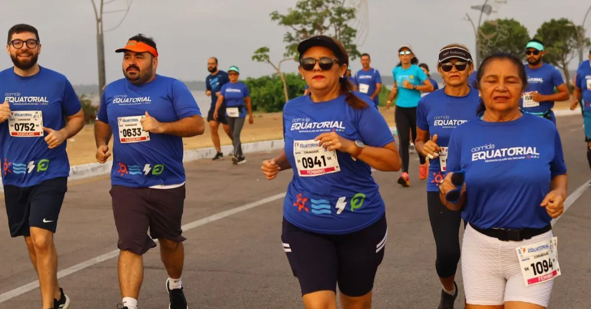 Corrida busca incentivar a prática de atividades físicas e hábitos mais saudáveis.