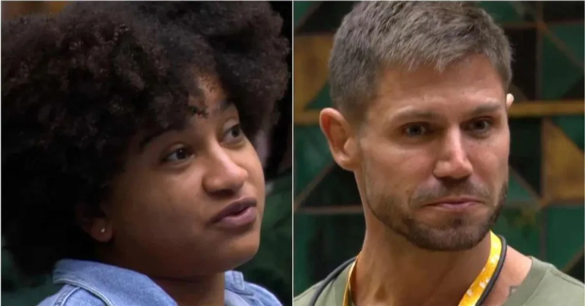 Jonas quer vingança após Milena peidar na cara dele.