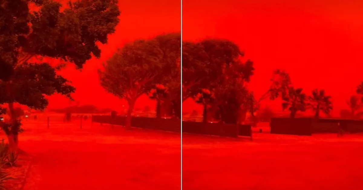 As autoridades locais emitiram alertas de emergência e orientaram os moradores a permanecer em locais seguros.