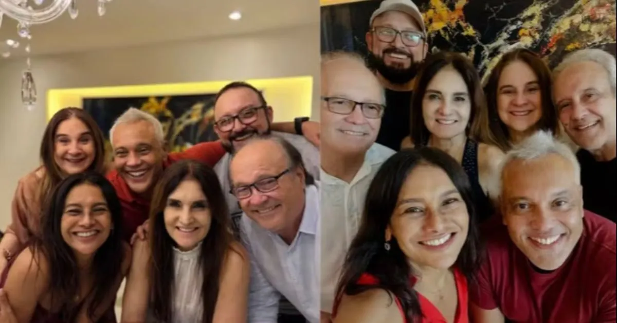 A família Paes toda reunida em Belém