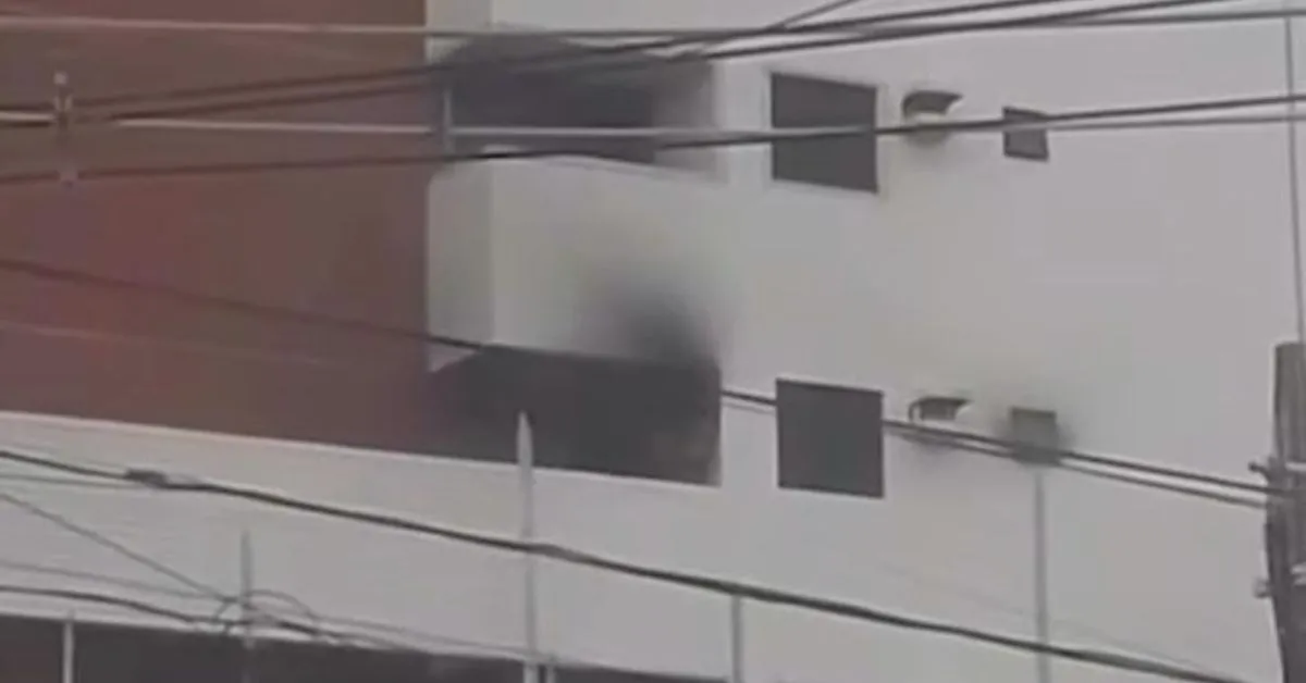 Apesar do susto, o fogo foi rapidamente controlado