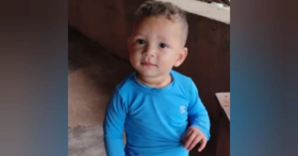 Criança de apenas 1 ano e 6 meses desaparecido