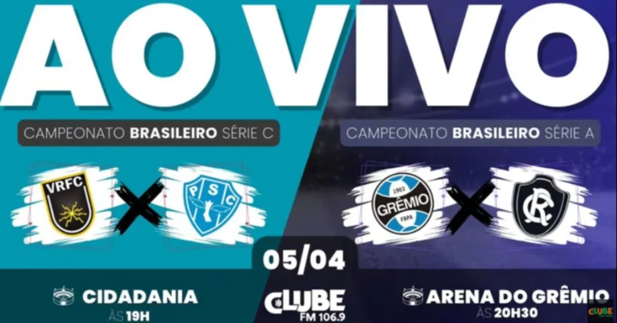 Se tem jogo, tá na Rádio Clube do Pará