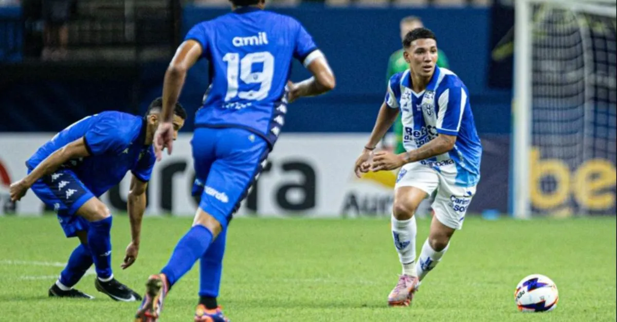 Paysandu não viu a cor da bola contra o Nacional