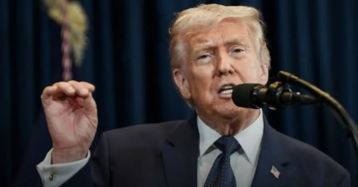 Trump baseou o cessar-fogo em seis pontos