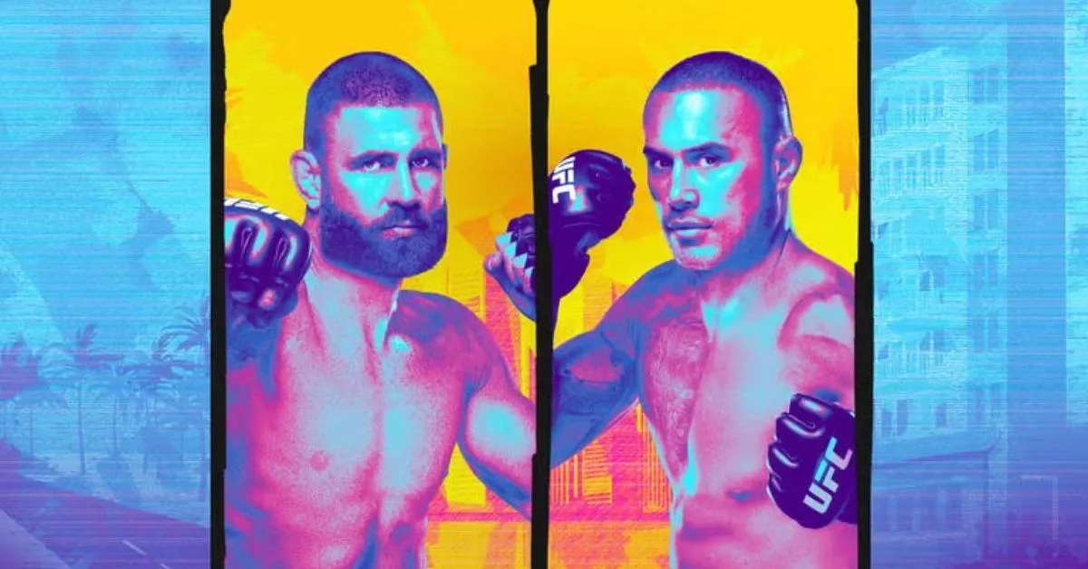 Imagem ilustrativa da notícia: UFC 327: confira as lutas do card principal que terá duelo entre Procházka e Ulberg