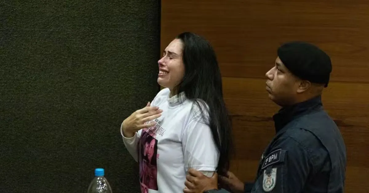 Monique Medeiros se entregou à polícia no Rio após decisão do STF que determinou sua volta à prisão pelo caso Henry Borel.