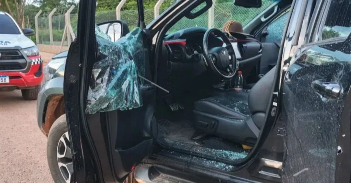 O crime aconteceu por volta das 15h na Rua 27, no loteamento Delta Park II.