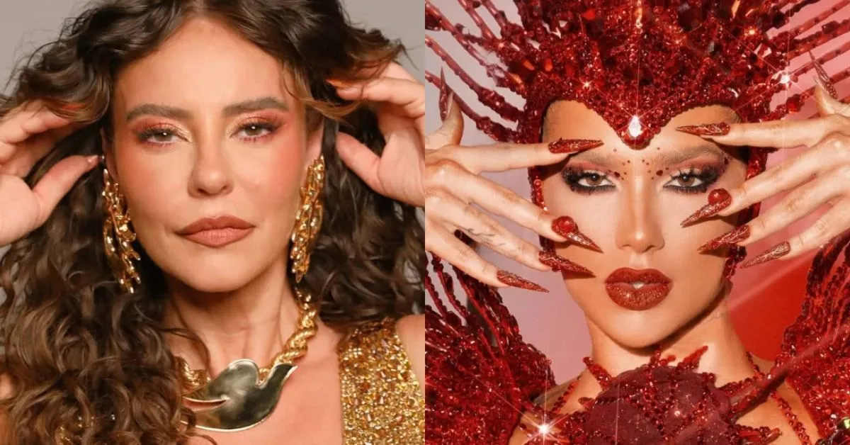 Web resgata treino de Paolla Oliveira para desfiles da Grande Rio, gerando comparações com Virginia Fonseca.