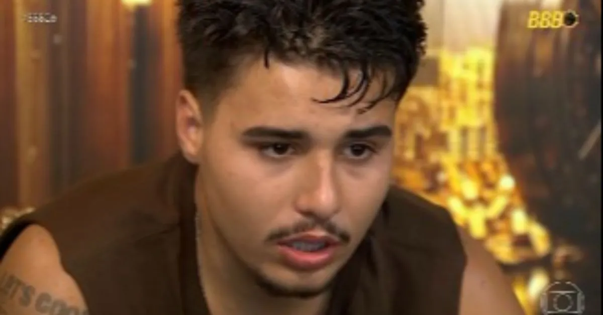 No relato ao Confessionário, o brother admitiu que já enfrentava dificuldades há dias para controlar seus sentimentos.