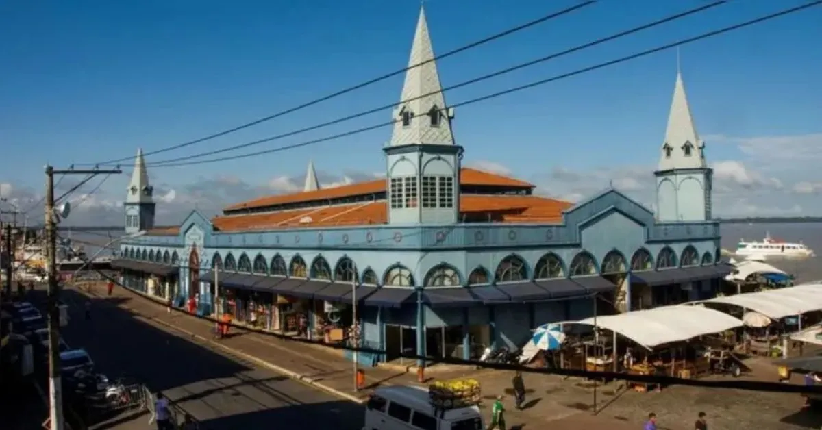 Ver-o-Peso é considerado a maior feira a céu aberto da América Latina.
