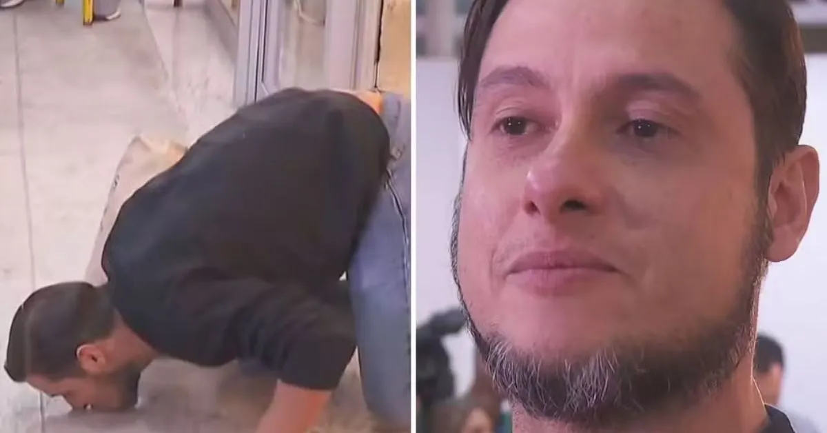 Quase um ano depois, ele tenta reconstruir a vida em Goiás, contando com o apoio da família.