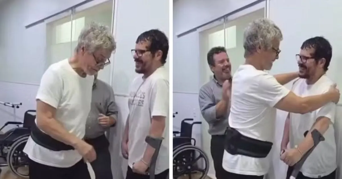 Imagem ilustrativa da notícia: Toni Platão dança com Carlinhos de Jesus e emociona fãs na web