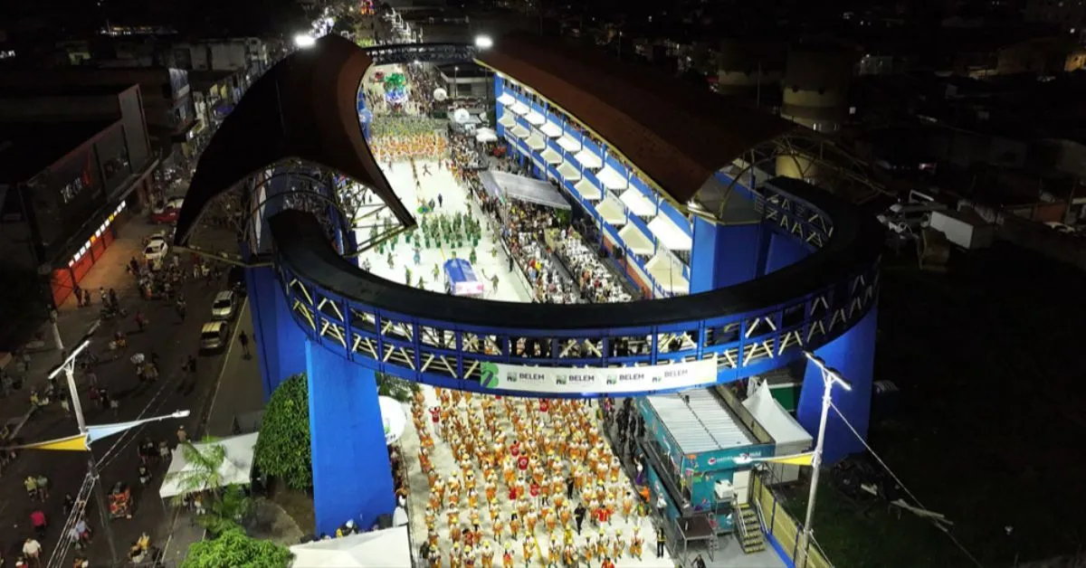 Aldeia Amazônica recebe mais uma ano o desfiles das escolas de samba de Belém.