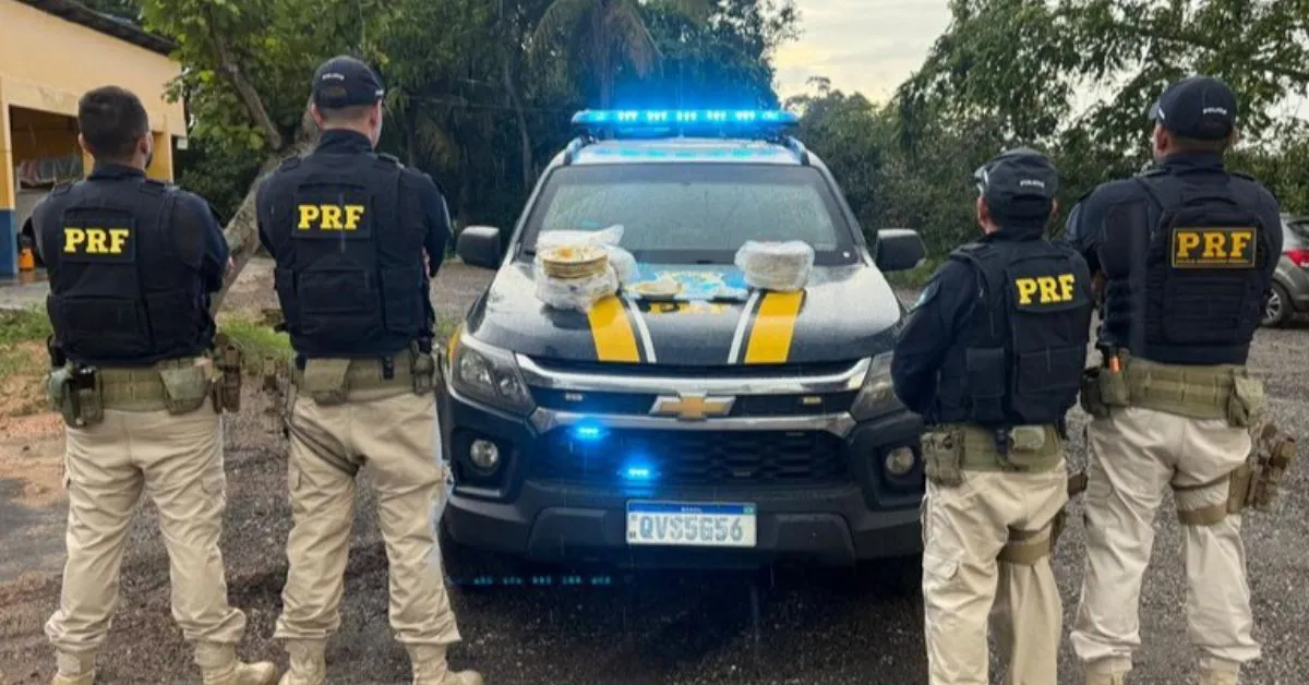 Passageira foi presa e levada, junto com o entorpecente, à Delegacia de Polícia Civil de Capanema.