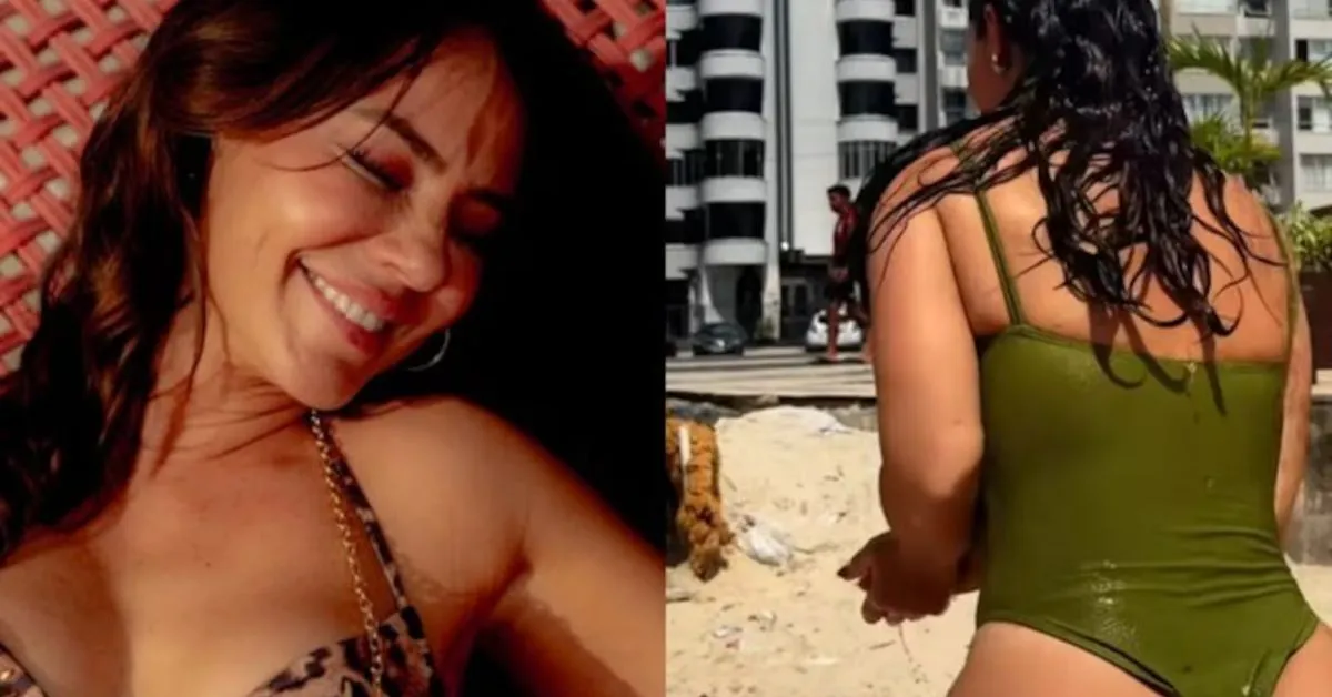 Oliveira ocupa o posto de Rainha de Honra da Grande Rio, criado especialmente para ela.