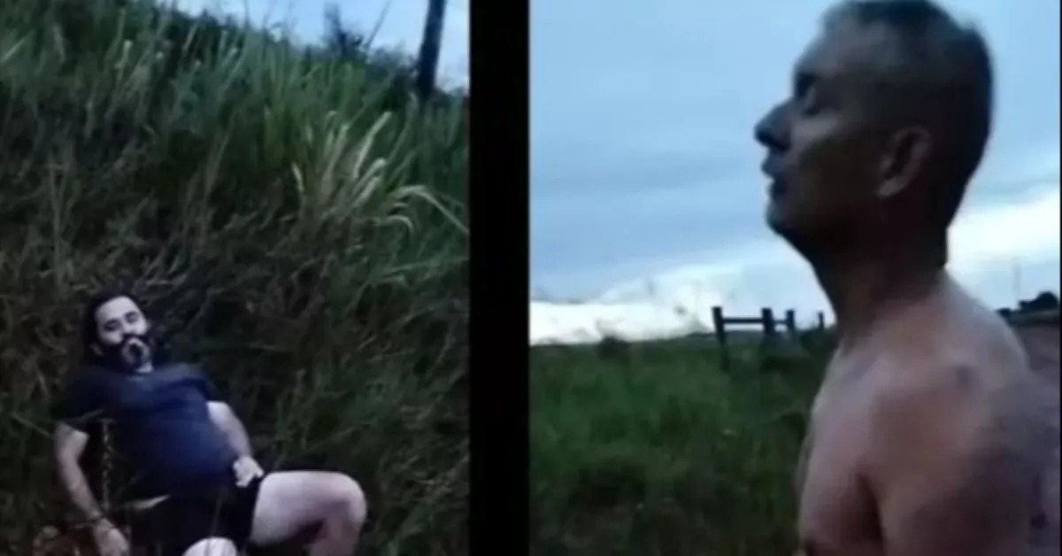 Imagens mostram os turistas abandonados na estrada