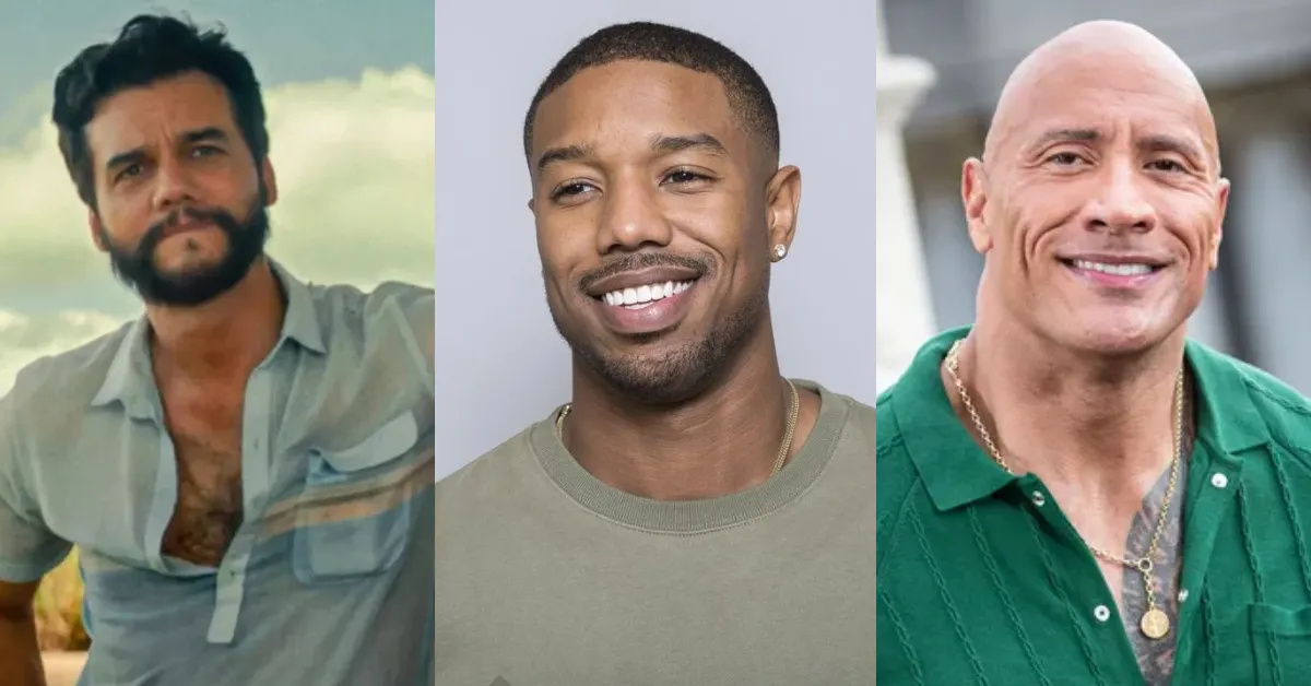 Wagner Moura, Michael B. Jordan, Dwayne Johnson