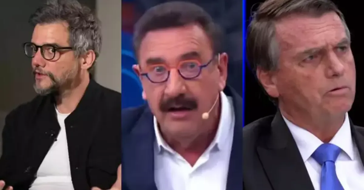 Ratinho comentou declarações de Wagner Moura sobre política durante programa de TV, gerando repercussão nas redes sociais.