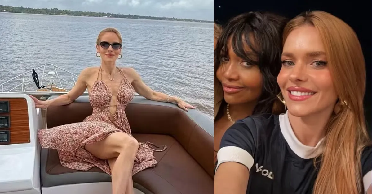 Monique Alfradique explorou Belém em 48 horas, visitando a Estação das Docas, Ilha do Combu e curtiu passeio de barco com Gaby Amarantos.