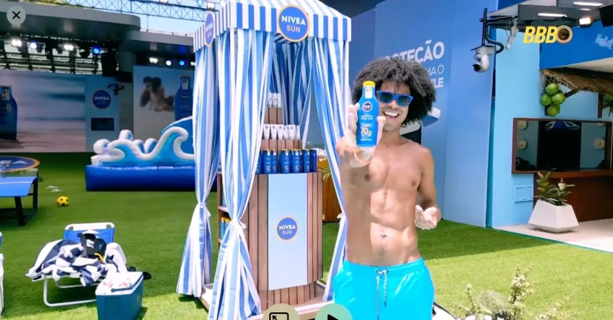 Produtos da Nivea ganham protagonismo na rotina dos participantes do BBB 26 e impulsionam interesse do público.