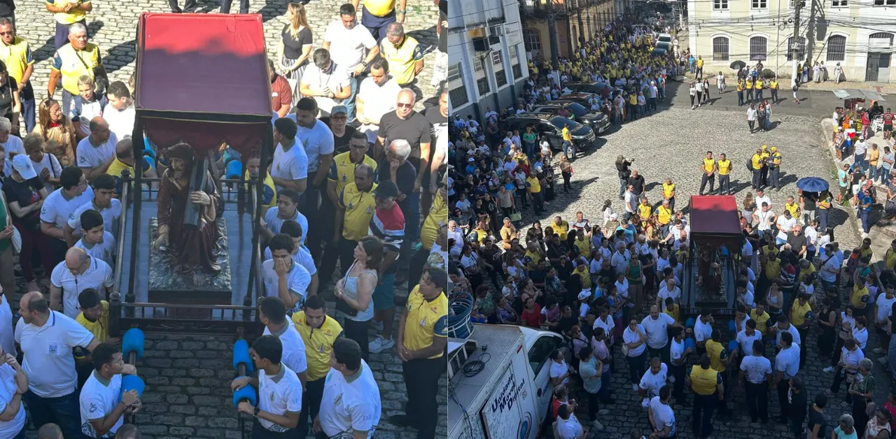 Na capital paraense, a programação reúne centenas de fiéis em procissões e sermões que percorrem ruas e igrejas do centro histórico de Belém.