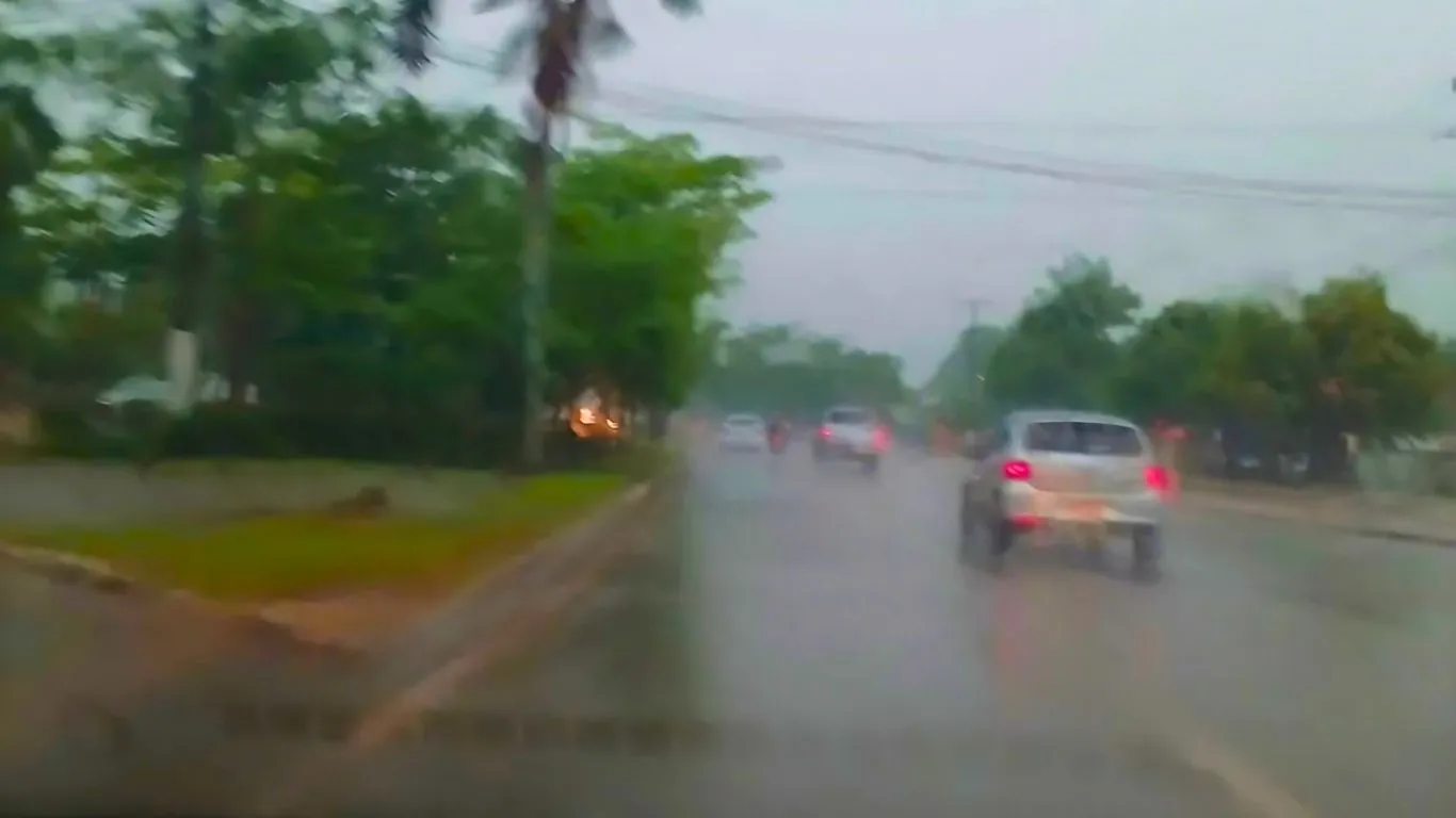 O que rege o clima na região neste feriado são os sistemas de baixa pressão da Amazônia.