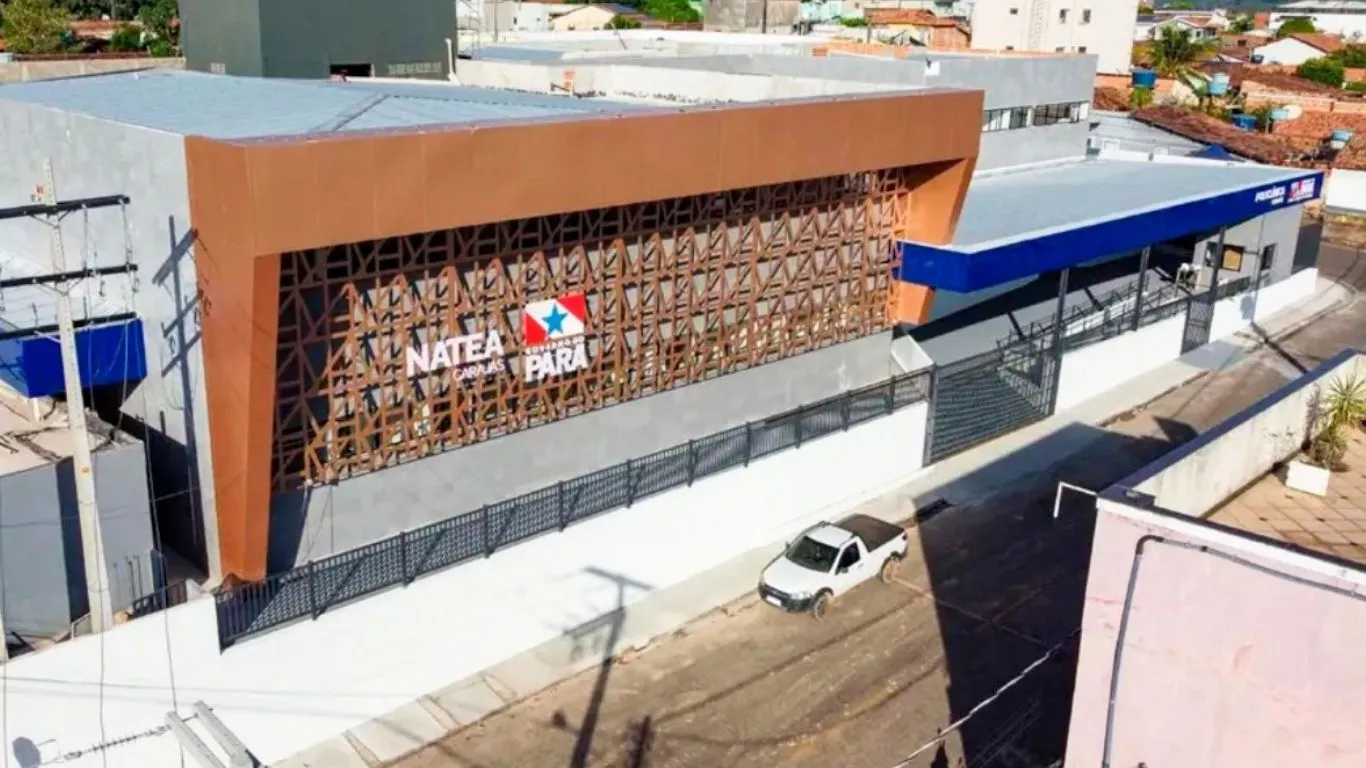 Estrutura moderna da Policlínica Carajás em Marabá, que completa um ano como referência em média e alta complexidade no Pará.