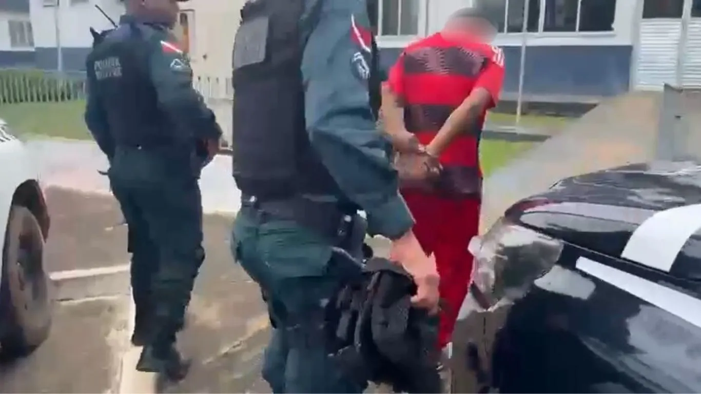 Suspeito foi conduzido à Seccional de Tucuruí após ser flagrado em patrulhamento de rotina.