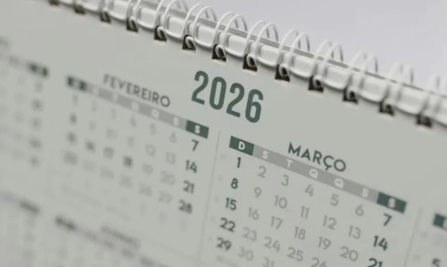 Calendário de 2026