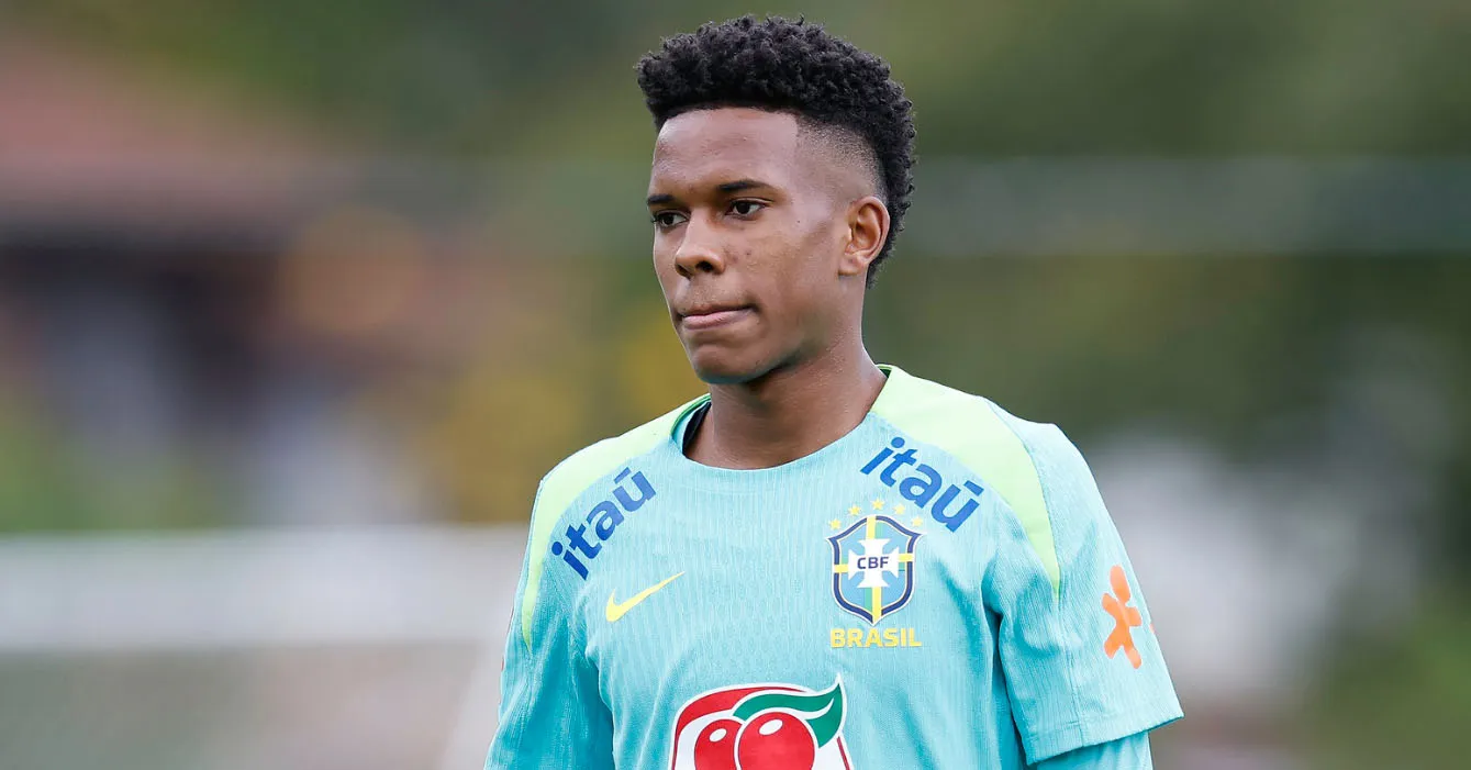 Estêvão vinha sendo um dos poucos destaques da Seleção