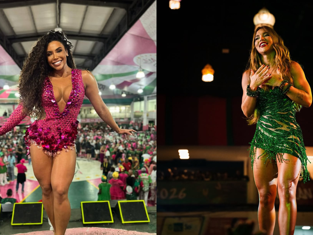 Evelyn Bastos é da comunidade da Mangueira e criticou famosas em postos de destaque, como Virginia Fonseca.