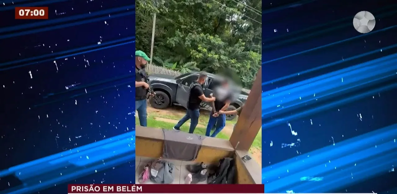 Suspeito de crimes em Santa Catarina foi preso em Belém. Saiba detalhes!
