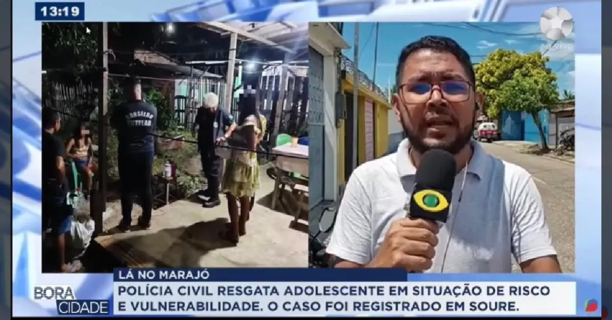 Quatro homens foram levados à delegacia e caso segue sob investigação no Marajó.