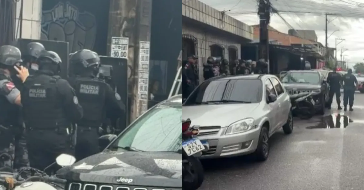 Depois de mais de seis horas de conversas, as equipes conseguiram convencer os assaltantes a se renderem. Por fim, a mulher foi libertada por volta das 19h.