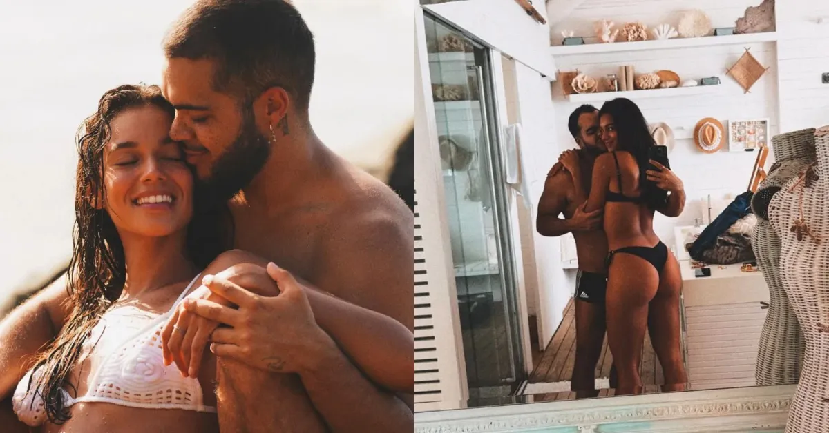 Casal comemora um ano de namoro