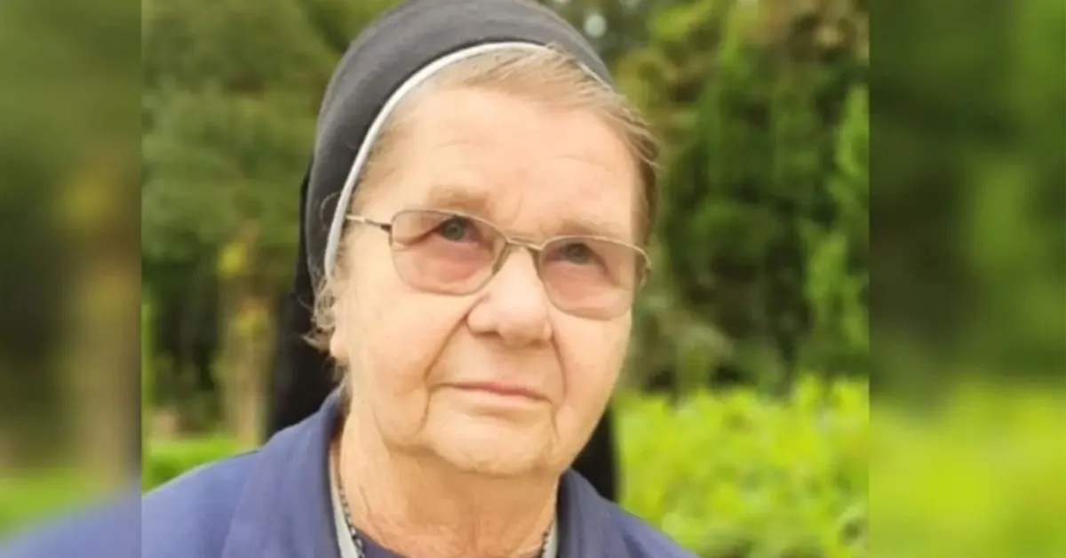 A freira Nadia Gavanski tinha 82 anos.