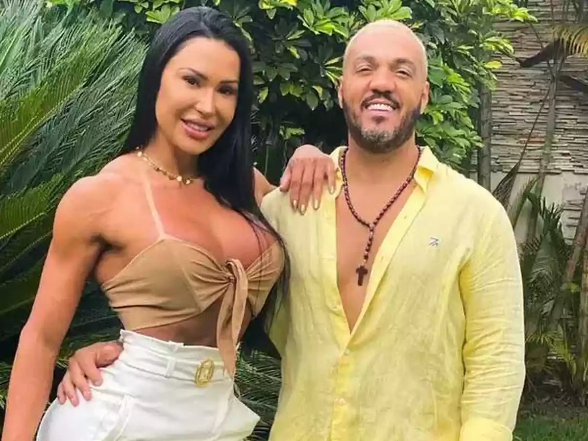Gracyanne e Belo ficaram juntos por 16 anos e se separaram em 2024.
