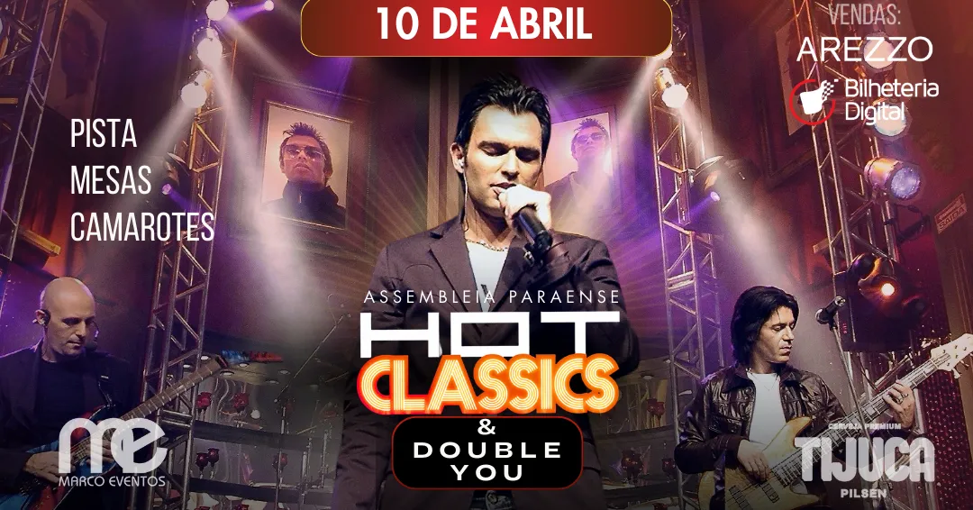 Hot Classics: os ingressos já estão disponíveis.
