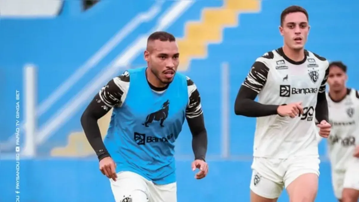 Figueirense anuncia contratação do atacante João Marcos, ex-Paysandu, até 2026