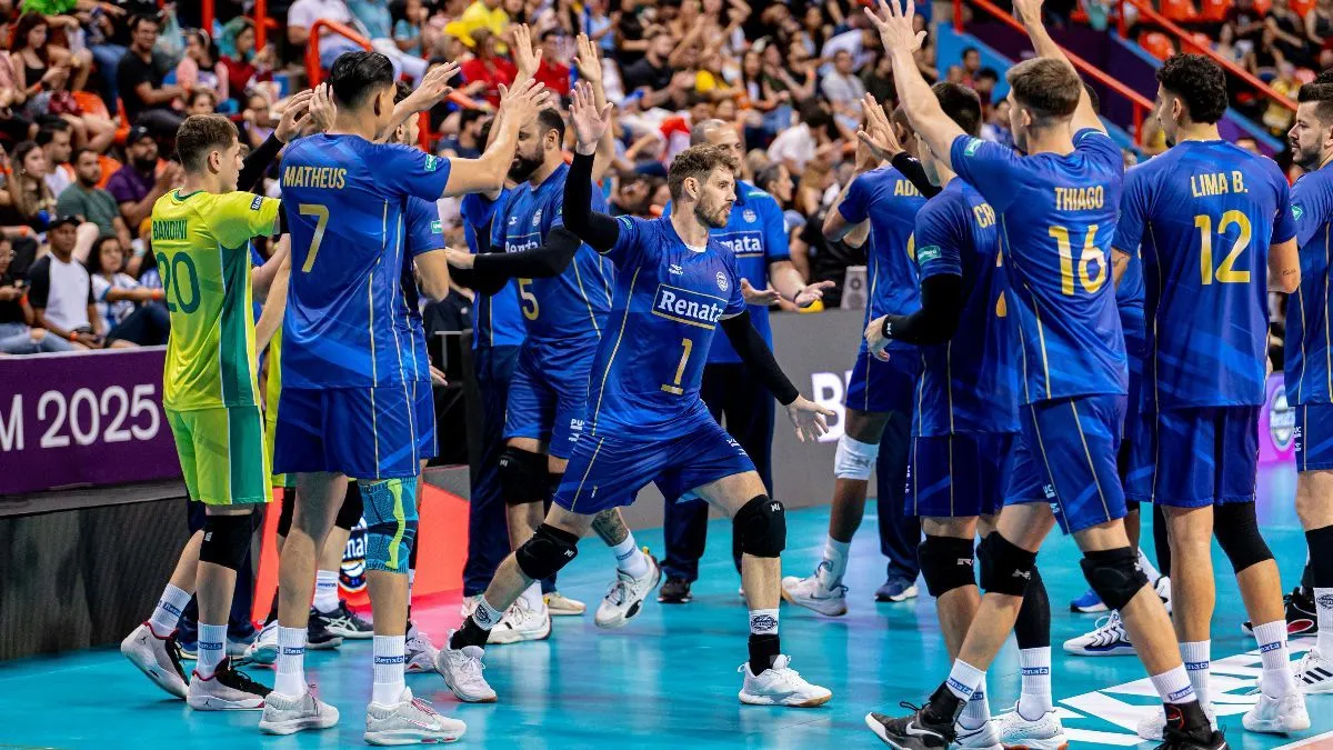 Vôlei Renata é o único brasileiro nas semifinais do Mundial de Clubes após eliminação de Praia Clube e Sada Cruzeiro