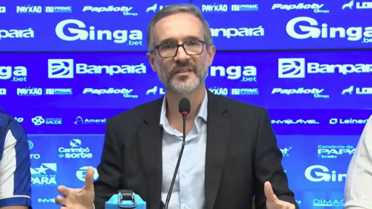 Márcio Tuma é o novo presidente do Paysandu, prometendo reconstruir o clube após a renúncia de Roger Aguilera e enfrentar desafios financeiros e administrativos